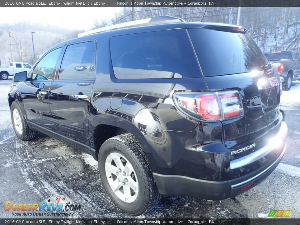 2016 GMC Acadia SLE Ebony Twilight Metallic / Ebony Photo #5
