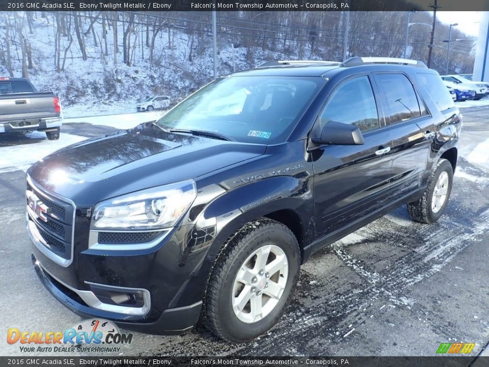 2016 GMC Acadia SLE Ebony Twilight Metallic / Ebony Photo #6