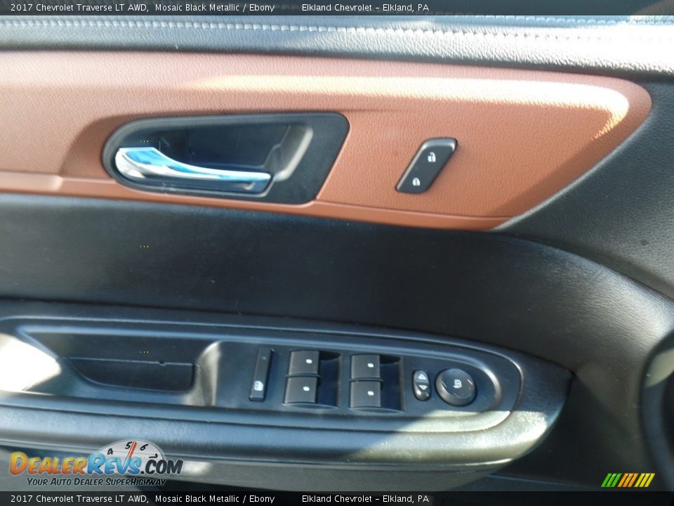 2017 Chevrolet Traverse LT AWD Mosaic Black Metallic / Ebony Photo #13