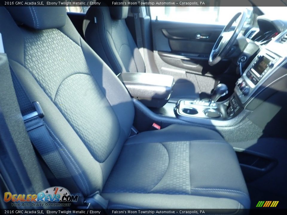 2016 GMC Acadia SLE Ebony Twilight Metallic / Ebony Photo #10