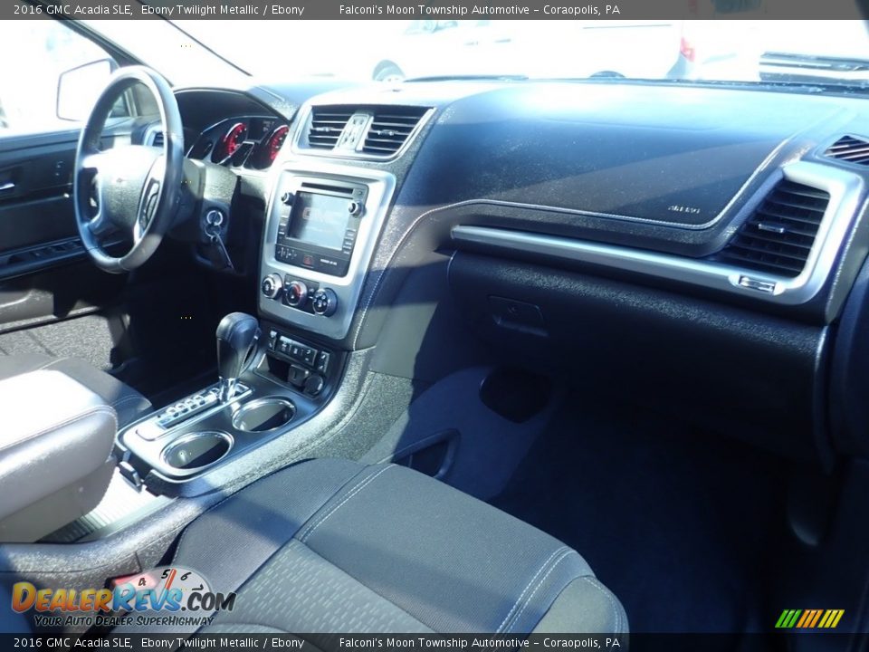 2016 GMC Acadia SLE Ebony Twilight Metallic / Ebony Photo #11