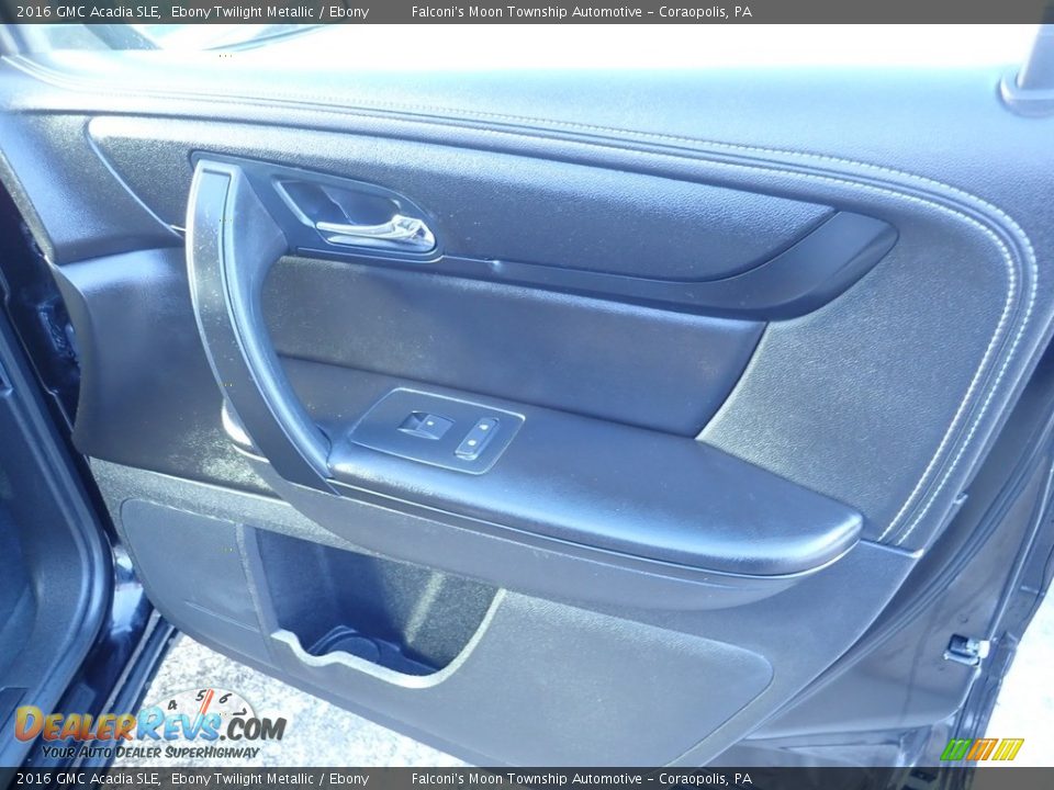 2016 GMC Acadia SLE Ebony Twilight Metallic / Ebony Photo #12