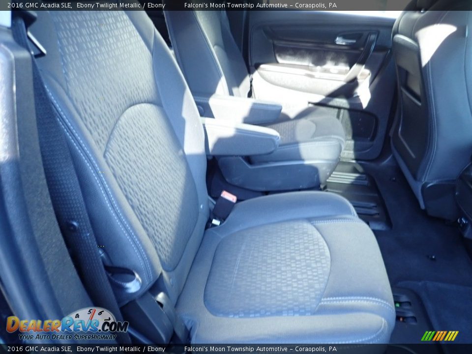 2016 GMC Acadia SLE Ebony Twilight Metallic / Ebony Photo #13