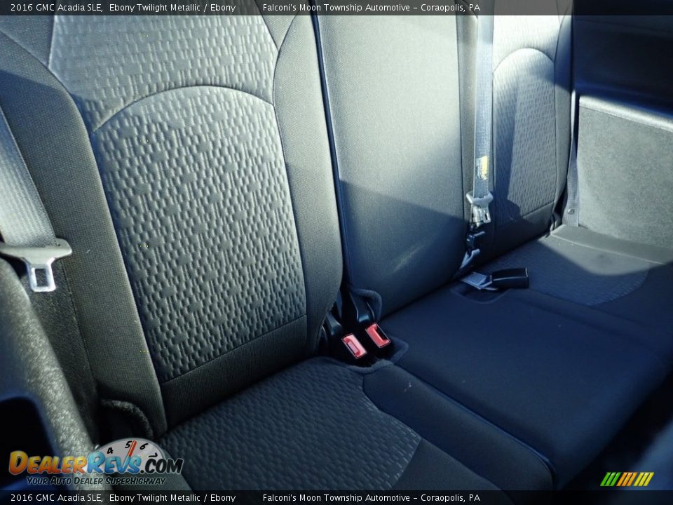 2016 GMC Acadia SLE Ebony Twilight Metallic / Ebony Photo #14