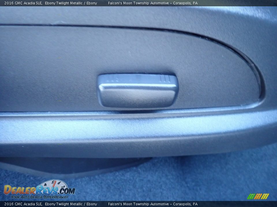 2016 GMC Acadia SLE Ebony Twilight Metallic / Ebony Photo #15