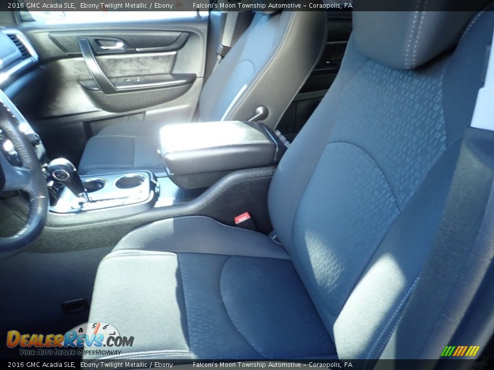 2016 GMC Acadia SLE Ebony Twilight Metallic / Ebony Photo #16