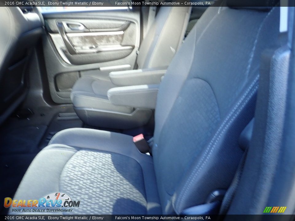 2016 GMC Acadia SLE Ebony Twilight Metallic / Ebony Photo #17