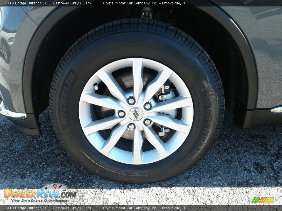 2019 Dodge Durango SXT Destroyer Gray / Black Photo #20