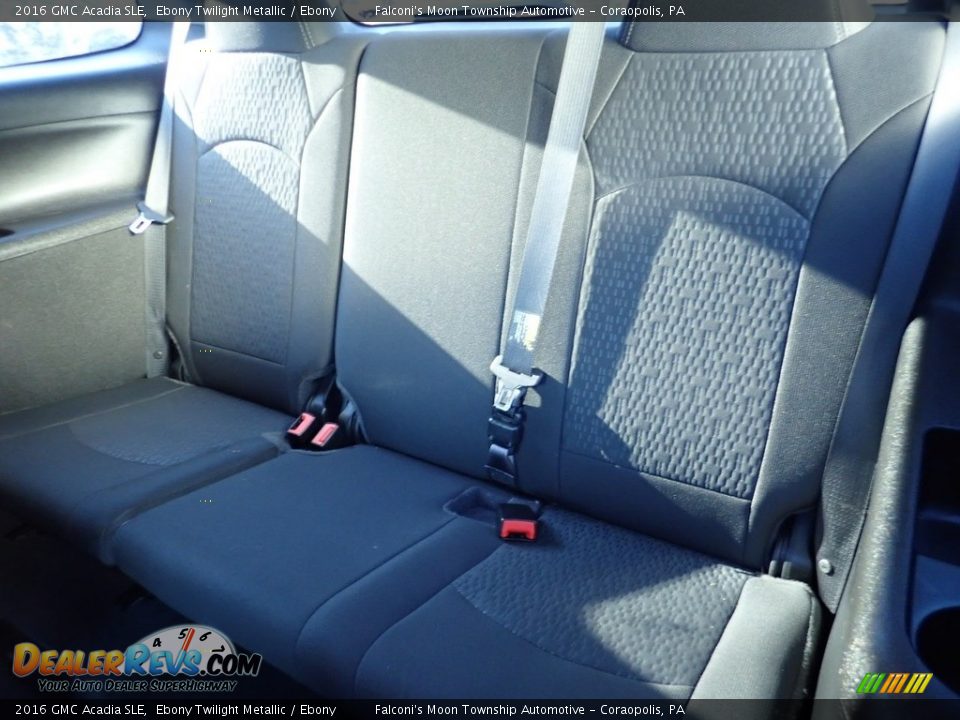 2016 GMC Acadia SLE Ebony Twilight Metallic / Ebony Photo #18