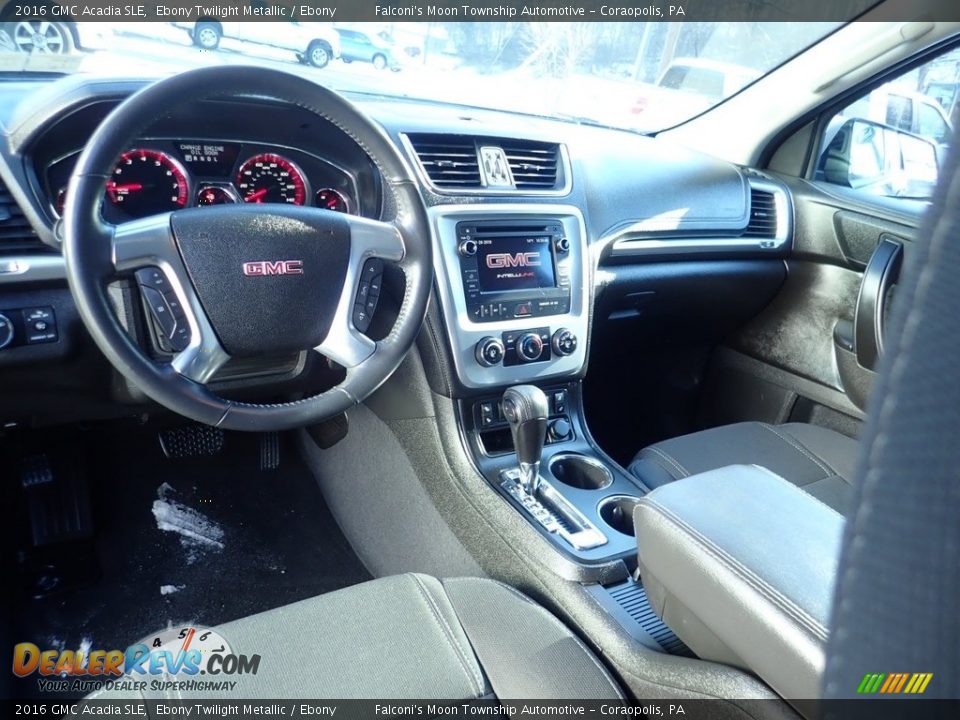 2016 GMC Acadia SLE Ebony Twilight Metallic / Ebony Photo #19