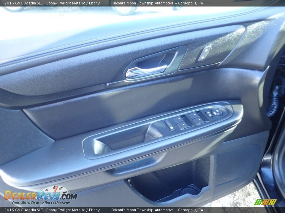 2016 GMC Acadia SLE Ebony Twilight Metallic / Ebony Photo #20