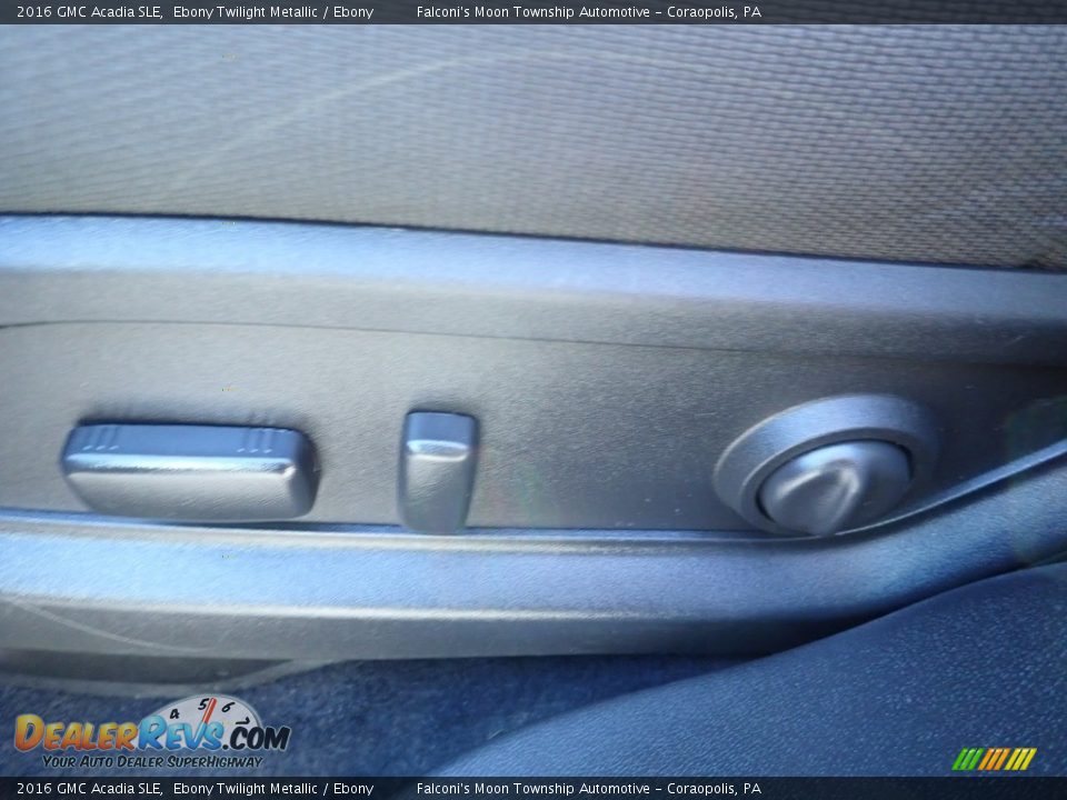 2016 GMC Acadia SLE Ebony Twilight Metallic / Ebony Photo #21