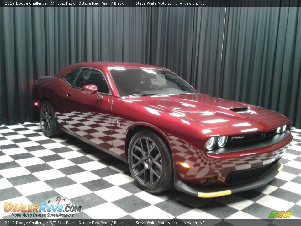 2019 Dodge Challenger R/T Scat Pack Octane Red Pearl / Black Photo #4