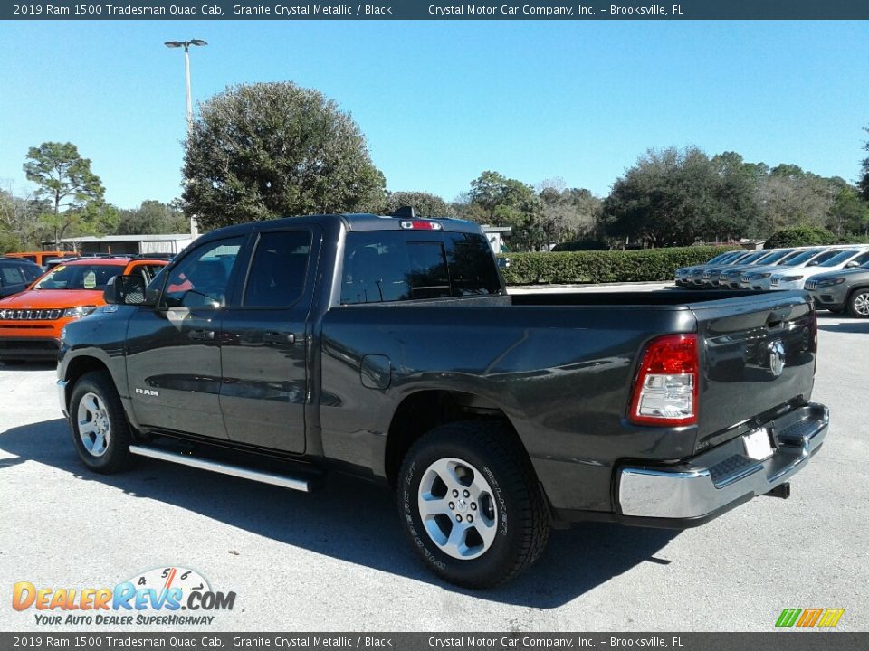 2019 Ram 1500 Tradesman Quad Cab Granite Crystal Metallic / Black Photo #3