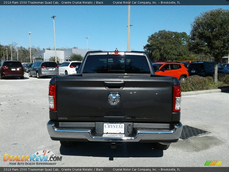 2019 Ram 1500 Tradesman Quad Cab Granite Crystal Metallic / Black Photo #4