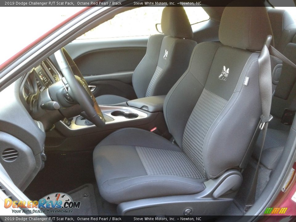 2019 Dodge Challenger R/T Scat Pack Octane Red Pearl / Black Photo #10