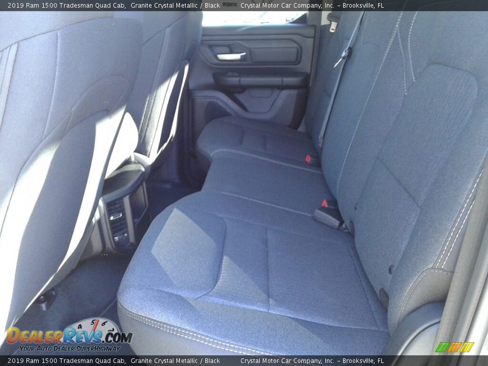 2019 Ram 1500 Tradesman Quad Cab Granite Crystal Metallic / Black Photo #10