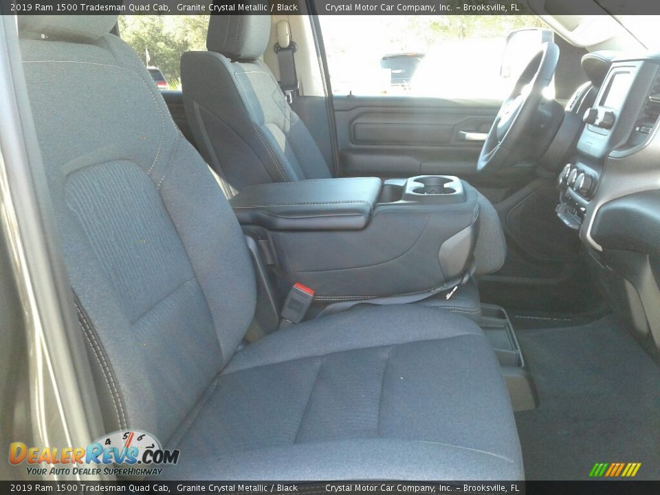 2019 Ram 1500 Tradesman Quad Cab Granite Crystal Metallic / Black Photo #12