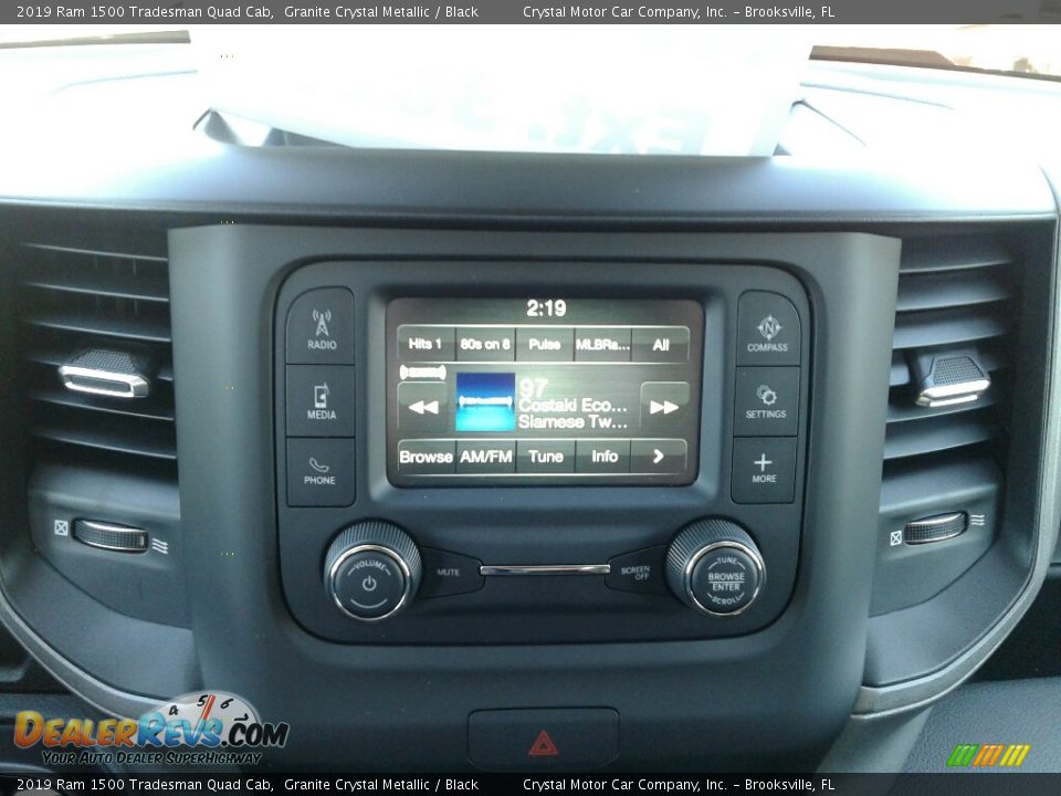 2019 Ram 1500 Tradesman Quad Cab Granite Crystal Metallic / Black Photo #15