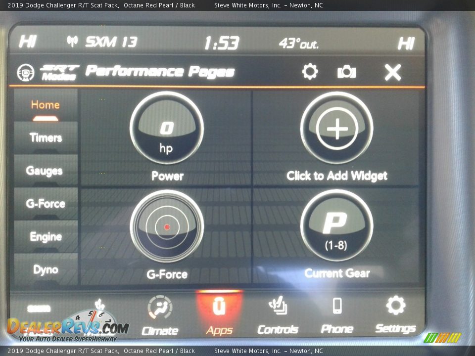 2019 Dodge Challenger R/T Scat Pack Octane Red Pearl / Black Photo #27