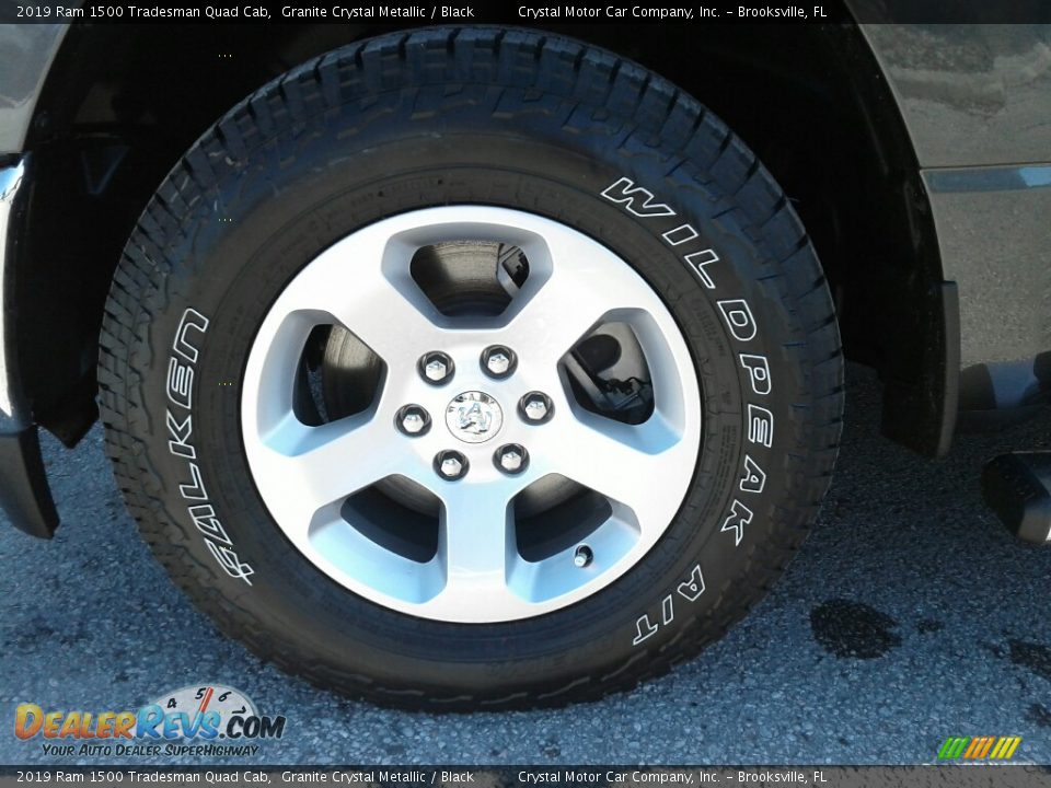 2019 Ram 1500 Tradesman Quad Cab Granite Crystal Metallic / Black Photo #20