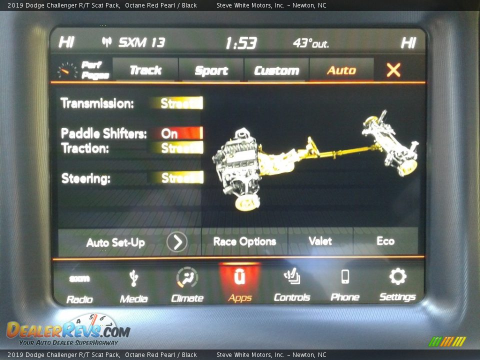 2019 Dodge Challenger R/T Scat Pack Octane Red Pearl / Black Photo #28