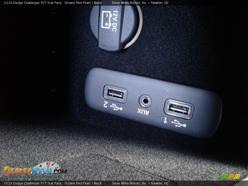 2019 Dodge Challenger R/T Scat Pack Octane Red Pearl / Black Photo #32