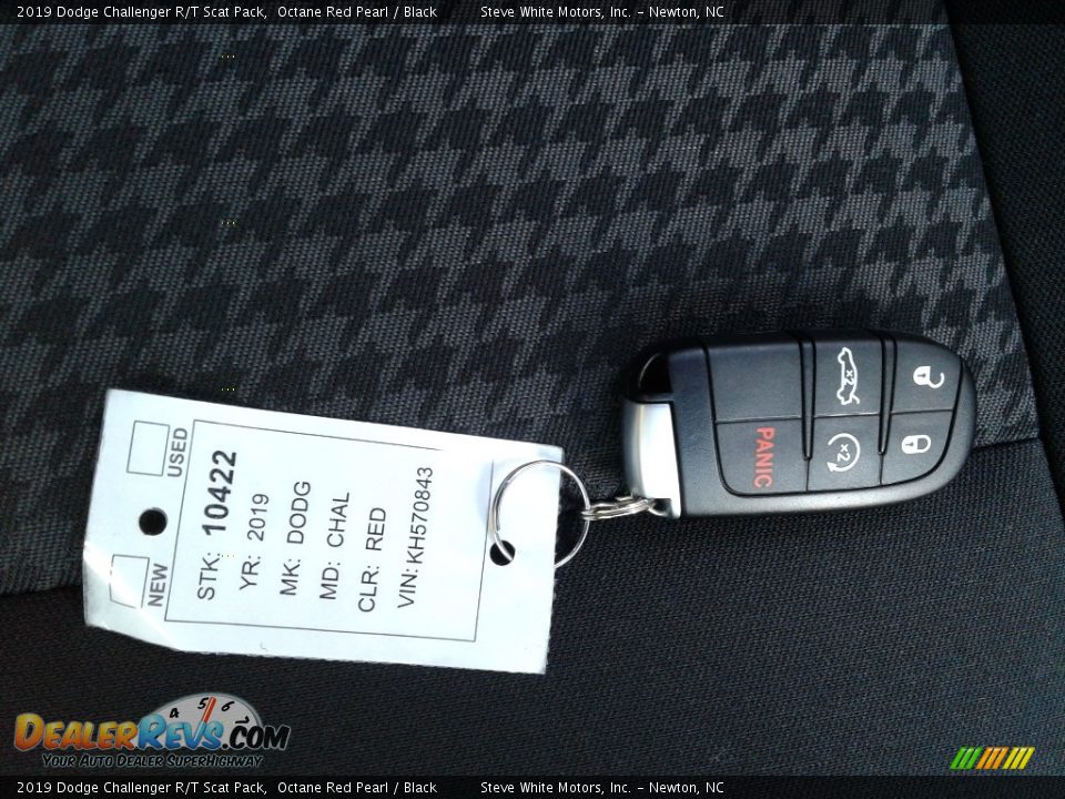 2019 Dodge Challenger R/T Scat Pack Octane Red Pearl / Black Photo #34