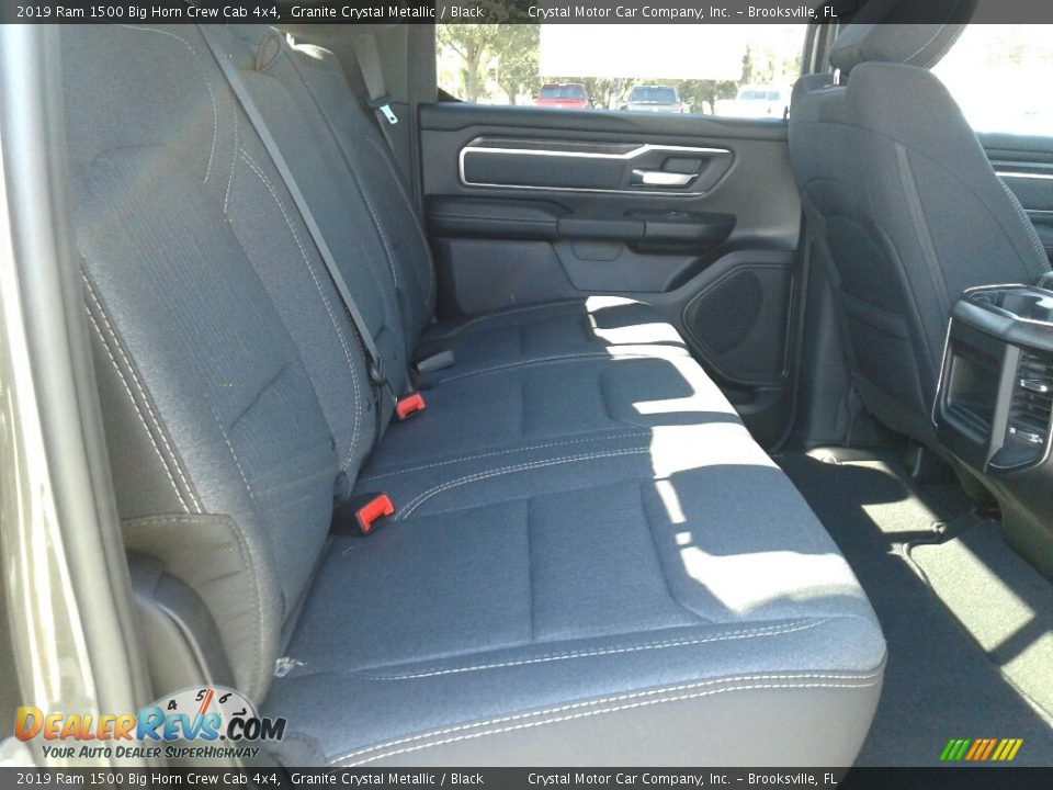 2019 Ram 1500 Big Horn Crew Cab 4x4 Granite Crystal Metallic / Black Photo #11