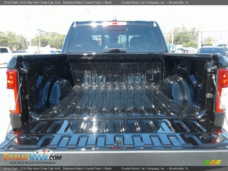 2019 Ram 1500 Big Horn Crew Cab 4x4 Diamond Black Crystal Pearl / Black Photo #19
