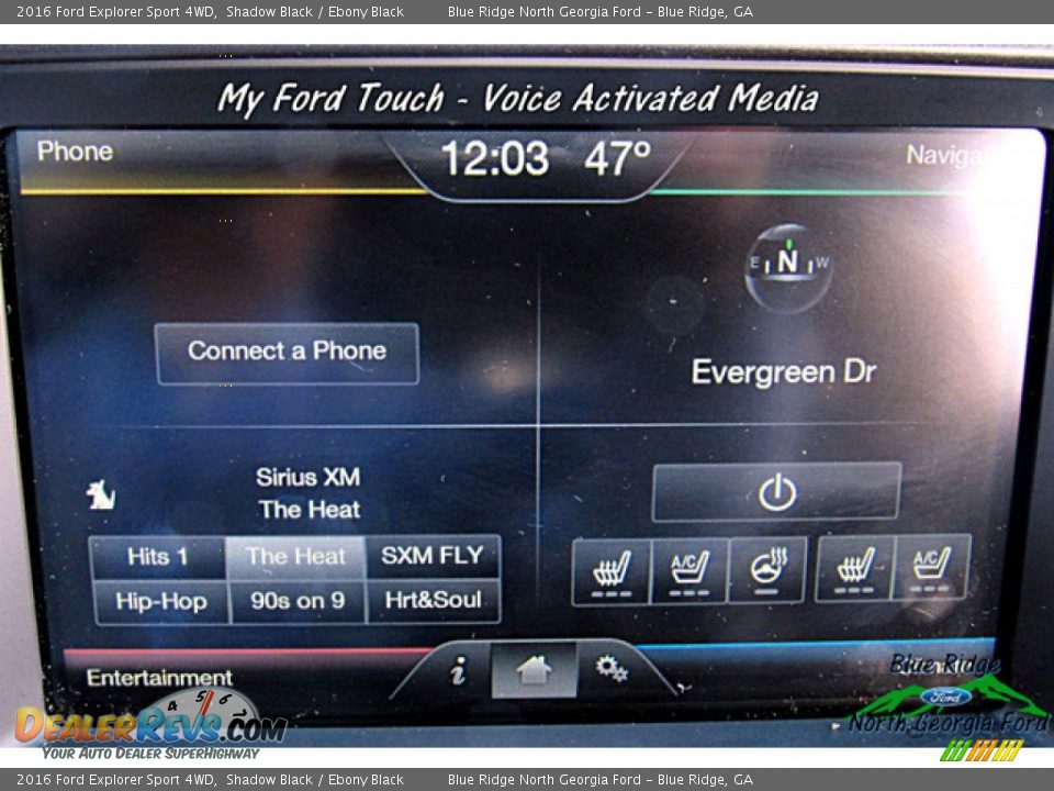 2016 Ford Explorer Sport 4WD Shadow Black / Ebony Black Photo #20