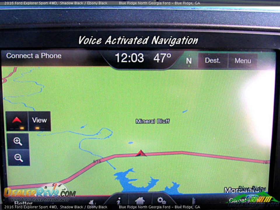 2016 Ford Explorer Sport 4WD Shadow Black / Ebony Black Photo #21