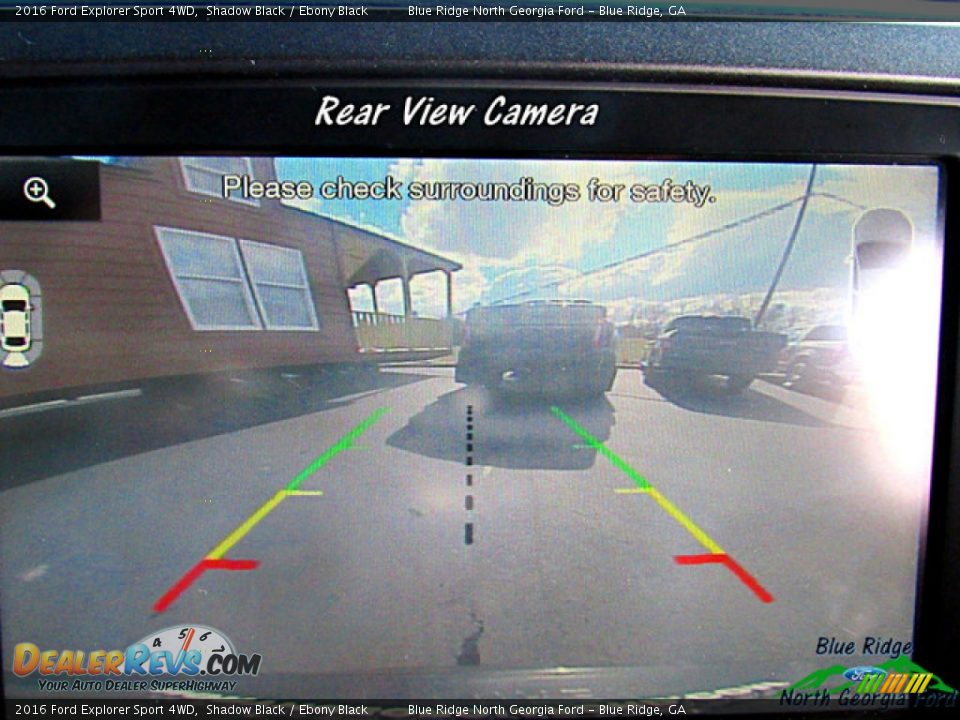 2016 Ford Explorer Sport 4WD Shadow Black / Ebony Black Photo #22
