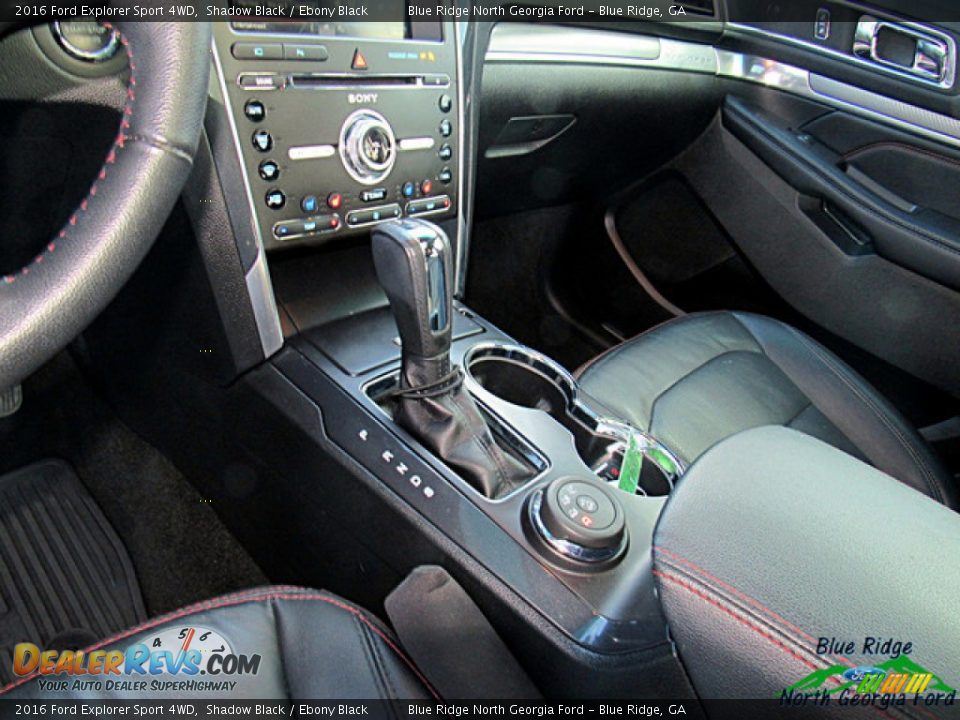 2016 Ford Explorer Sport 4WD Shadow Black / Ebony Black Photo #26