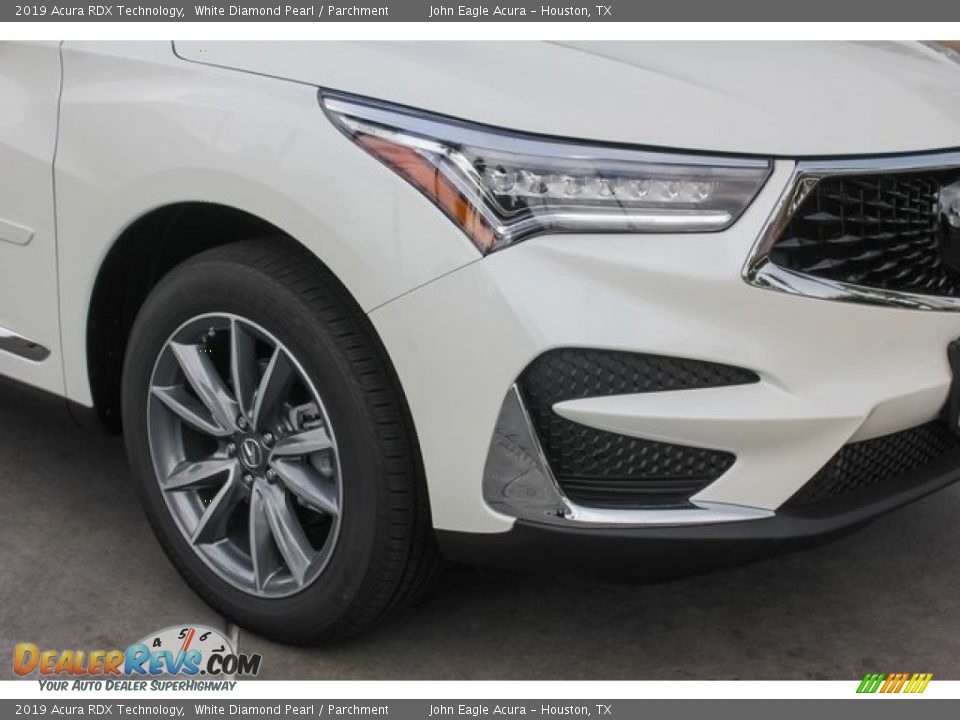 2019 Acura RDX Technology White Diamond Pearl / Parchment Photo #11