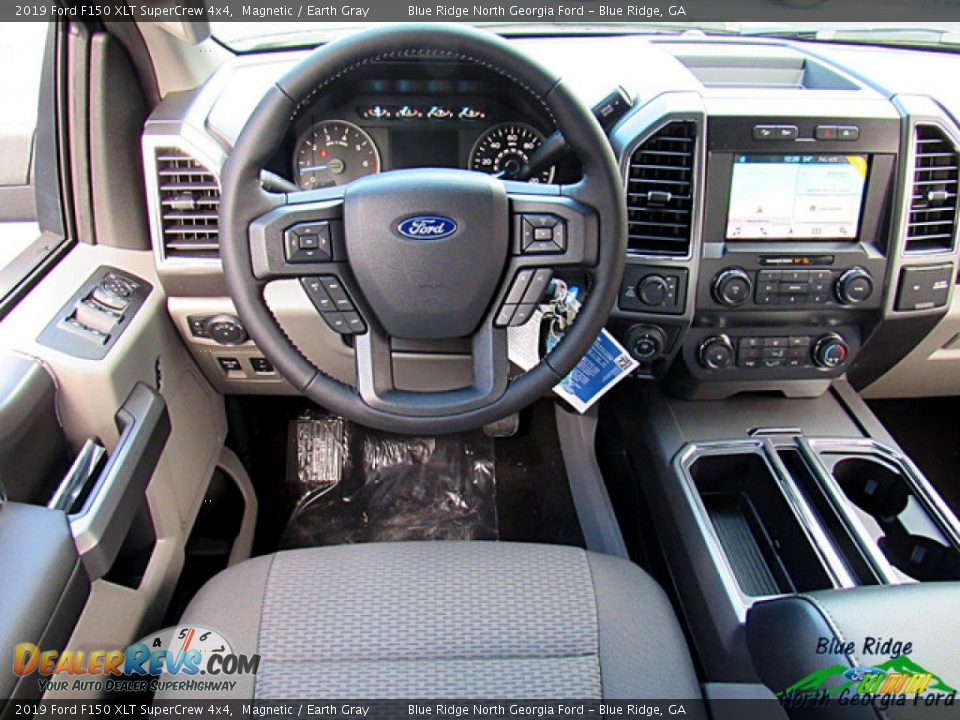 2019 Ford F150 XLT SuperCrew 4x4 Magnetic / Earth Gray Photo #14