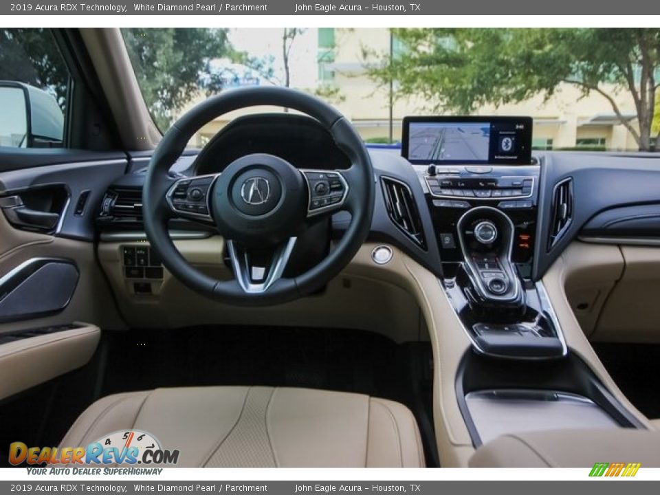 2019 Acura RDX Technology White Diamond Pearl / Parchment Photo #26