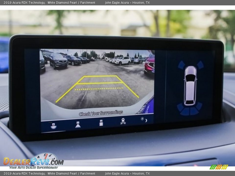 2019 Acura RDX Technology White Diamond Pearl / Parchment Photo #32