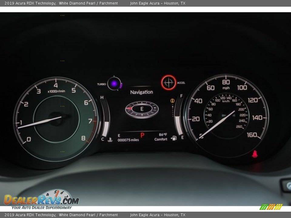 2019 Acura RDX Technology White Diamond Pearl / Parchment Photo #33