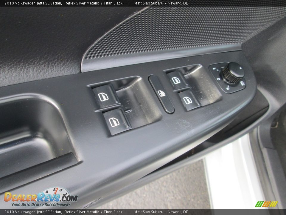2010 Volkswagen Jetta SE Sedan Reflex Silver Metallic / Titan Black Photo #14