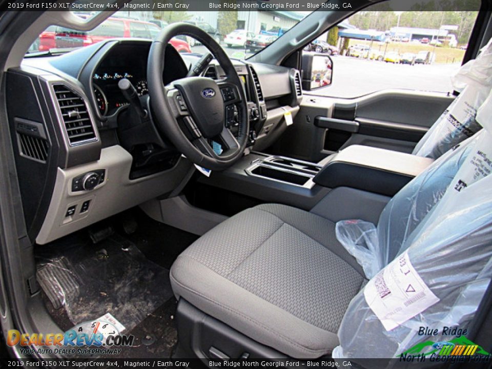 2019 Ford F150 XLT SuperCrew 4x4 Magnetic / Earth Gray Photo #29