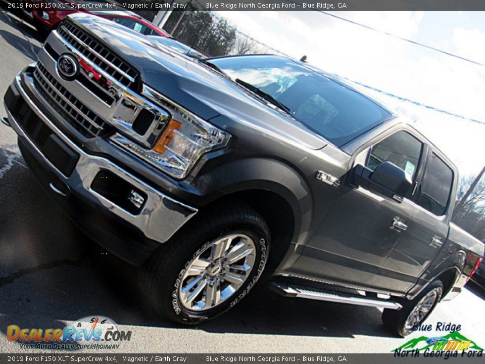 2019 Ford F150 XLT SuperCrew 4x4 Magnetic / Earth Gray Photo #32