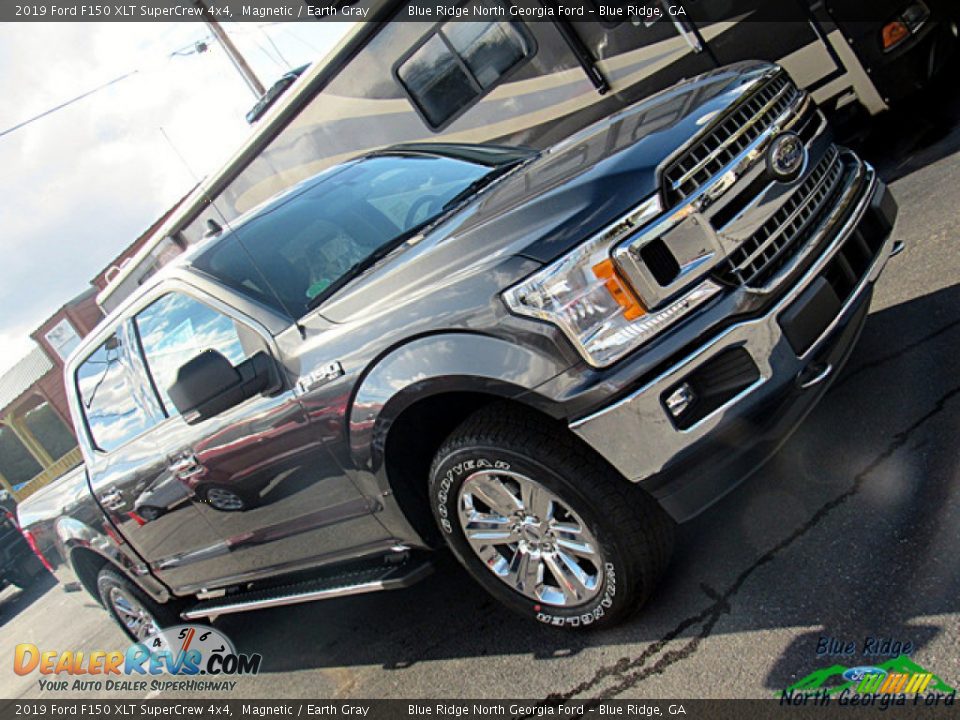 2019 Ford F150 XLT SuperCrew 4x4 Magnetic / Earth Gray Photo #33