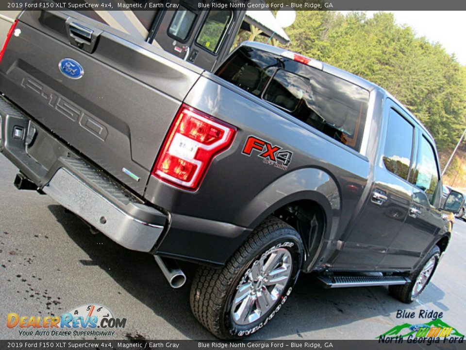 2019 Ford F150 XLT SuperCrew 4x4 Magnetic / Earth Gray Photo #34
