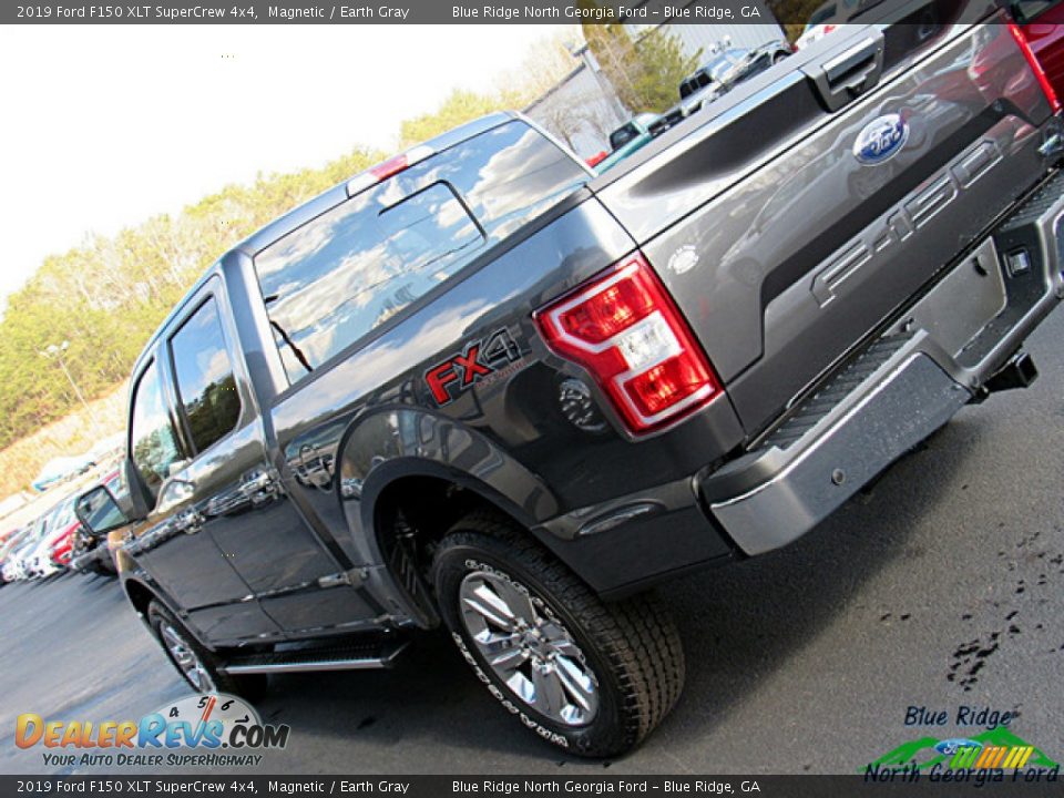 2019 Ford F150 XLT SuperCrew 4x4 Magnetic / Earth Gray Photo #35