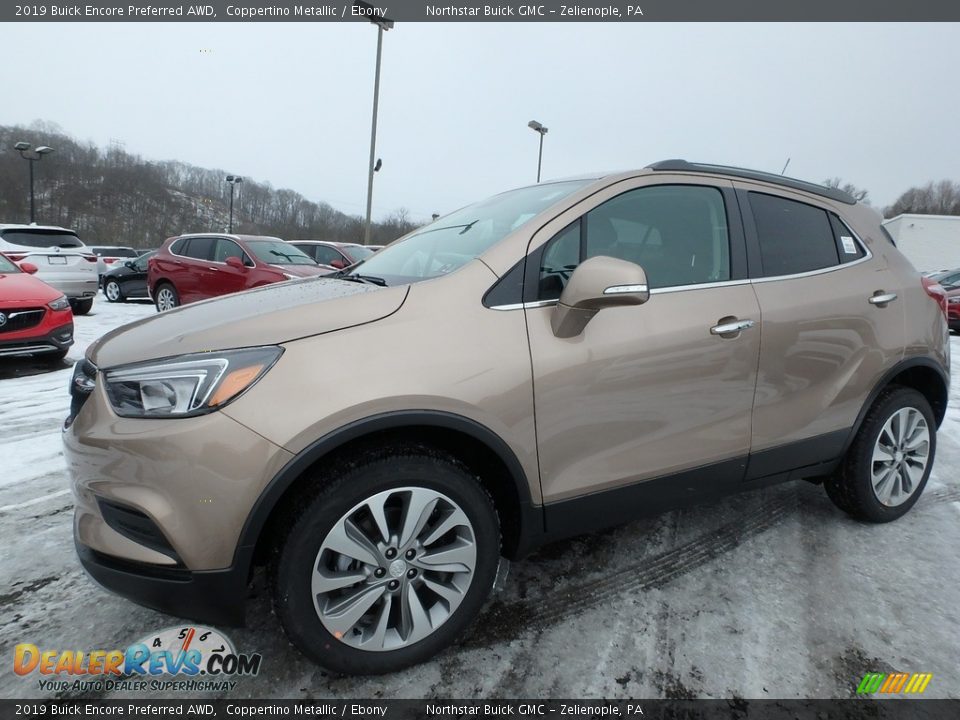 2019 Buick Encore Preferred AWD Coppertino Metallic / Ebony Photo #1