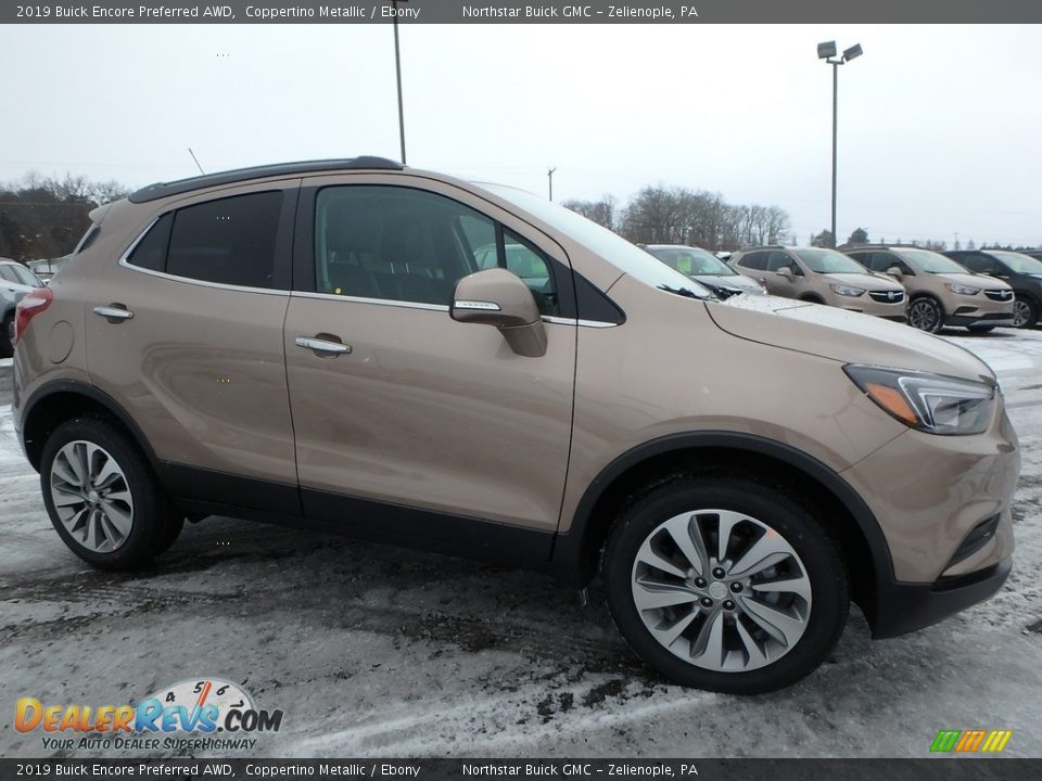 2019 Buick Encore Preferred AWD Coppertino Metallic / Ebony Photo #3