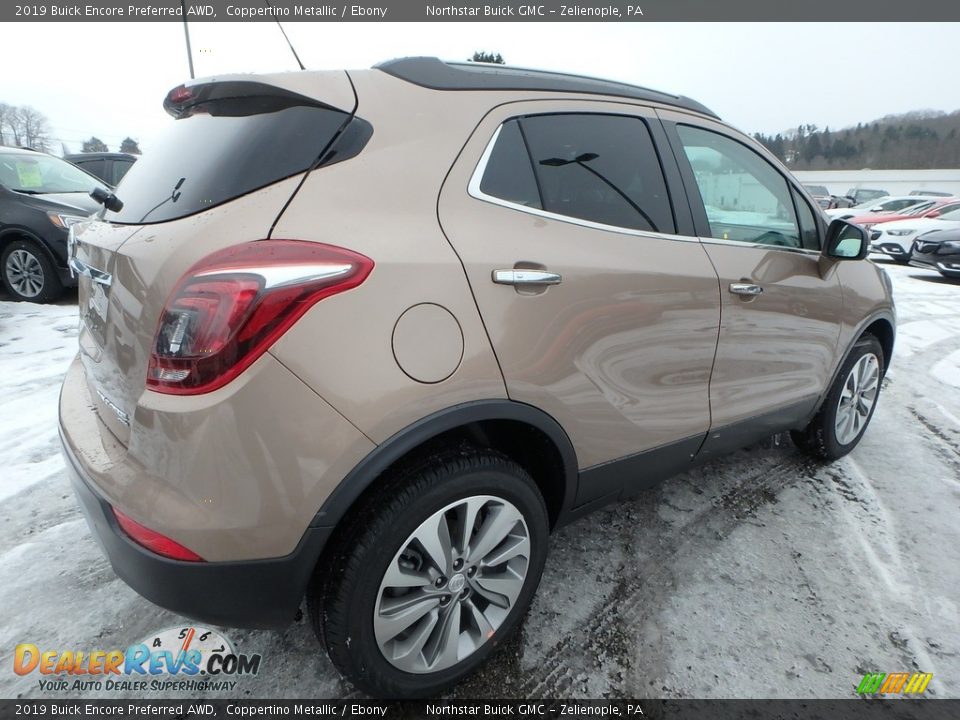 2019 Buick Encore Preferred AWD Coppertino Metallic / Ebony Photo #5