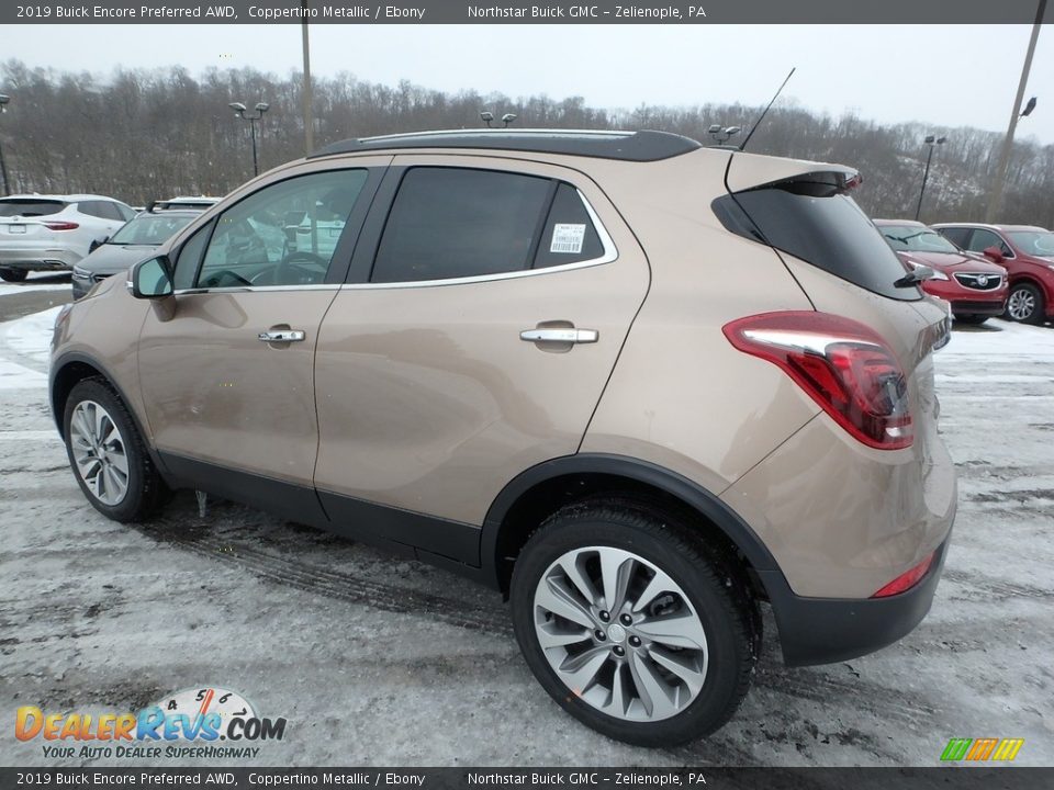2019 Buick Encore Preferred AWD Coppertino Metallic / Ebony Photo #8
