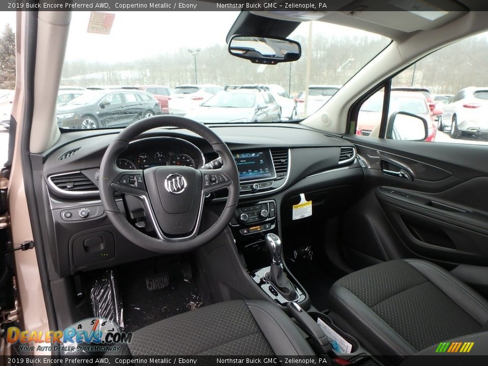 2019 Buick Encore Preferred AWD Coppertino Metallic / Ebony Photo #13
